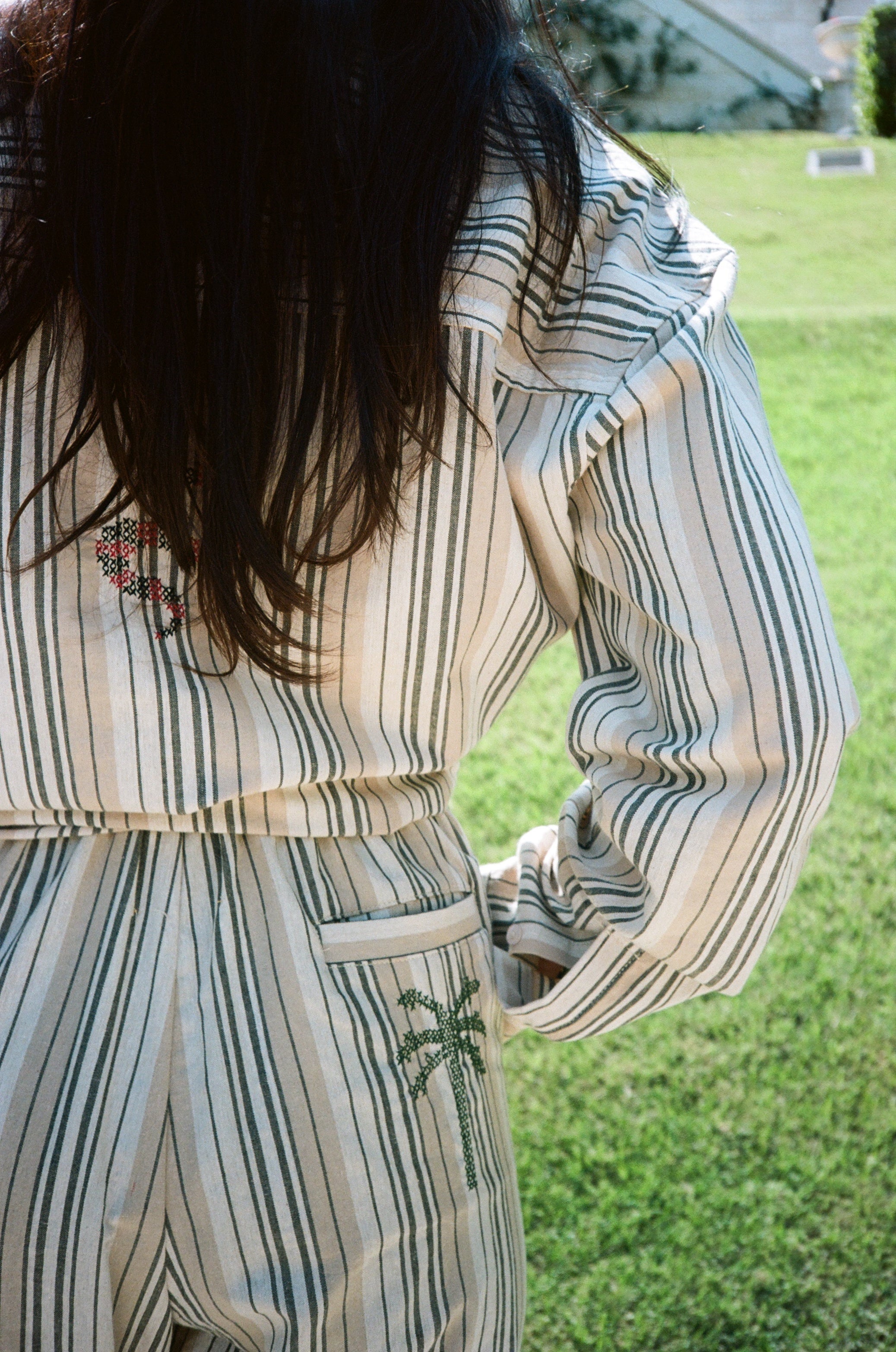 JOSEPH COTTON EMBROIDERY PANTS HOLYLAND CIVILIANS