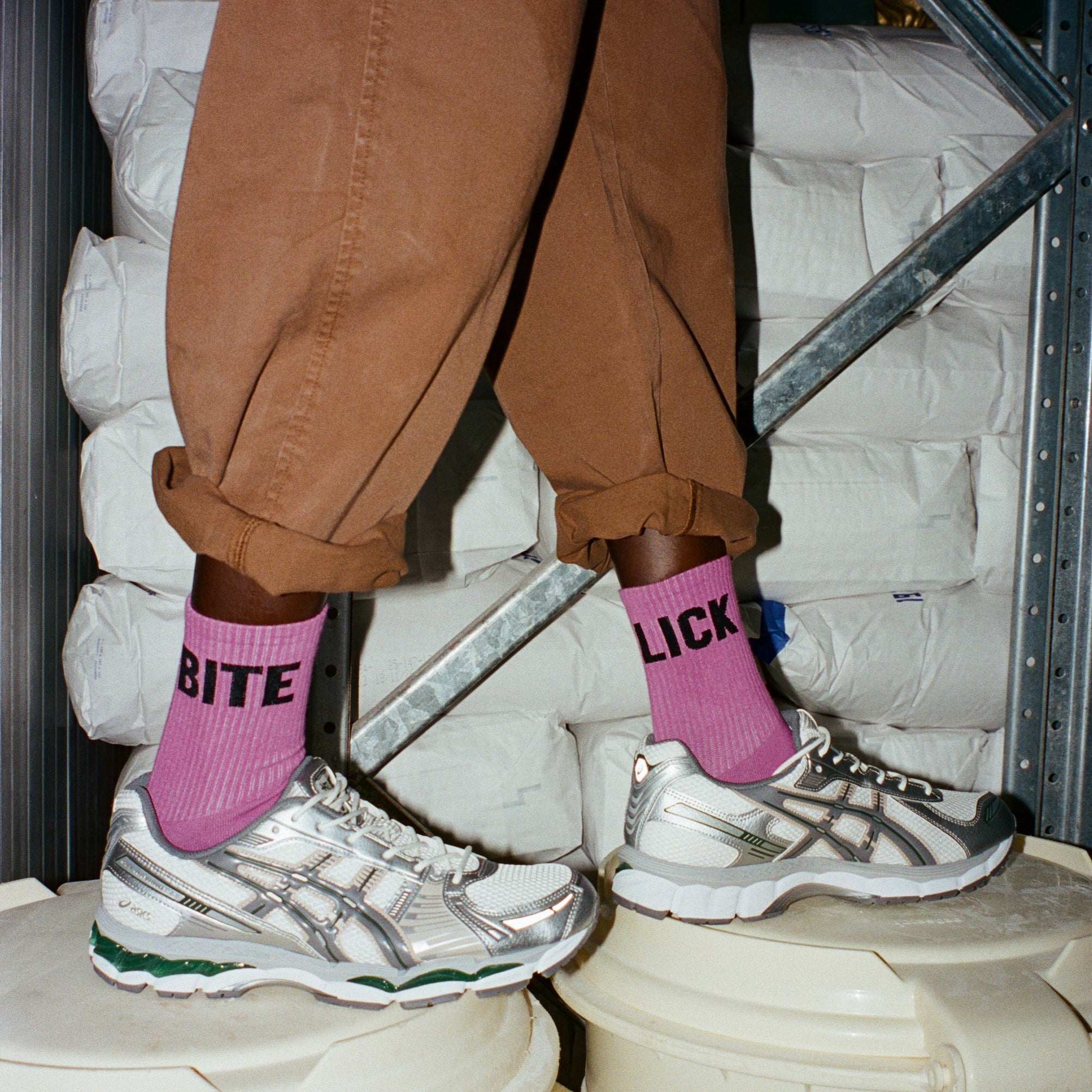 LICK BITE SOCKS GOLDA