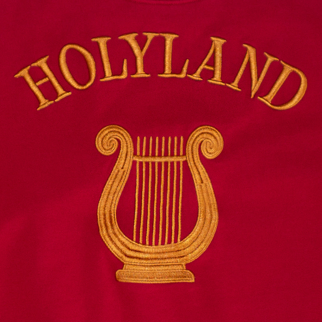 DAVID'S HARP TERRY CREWNECK HOLYLAND CIVILIANS