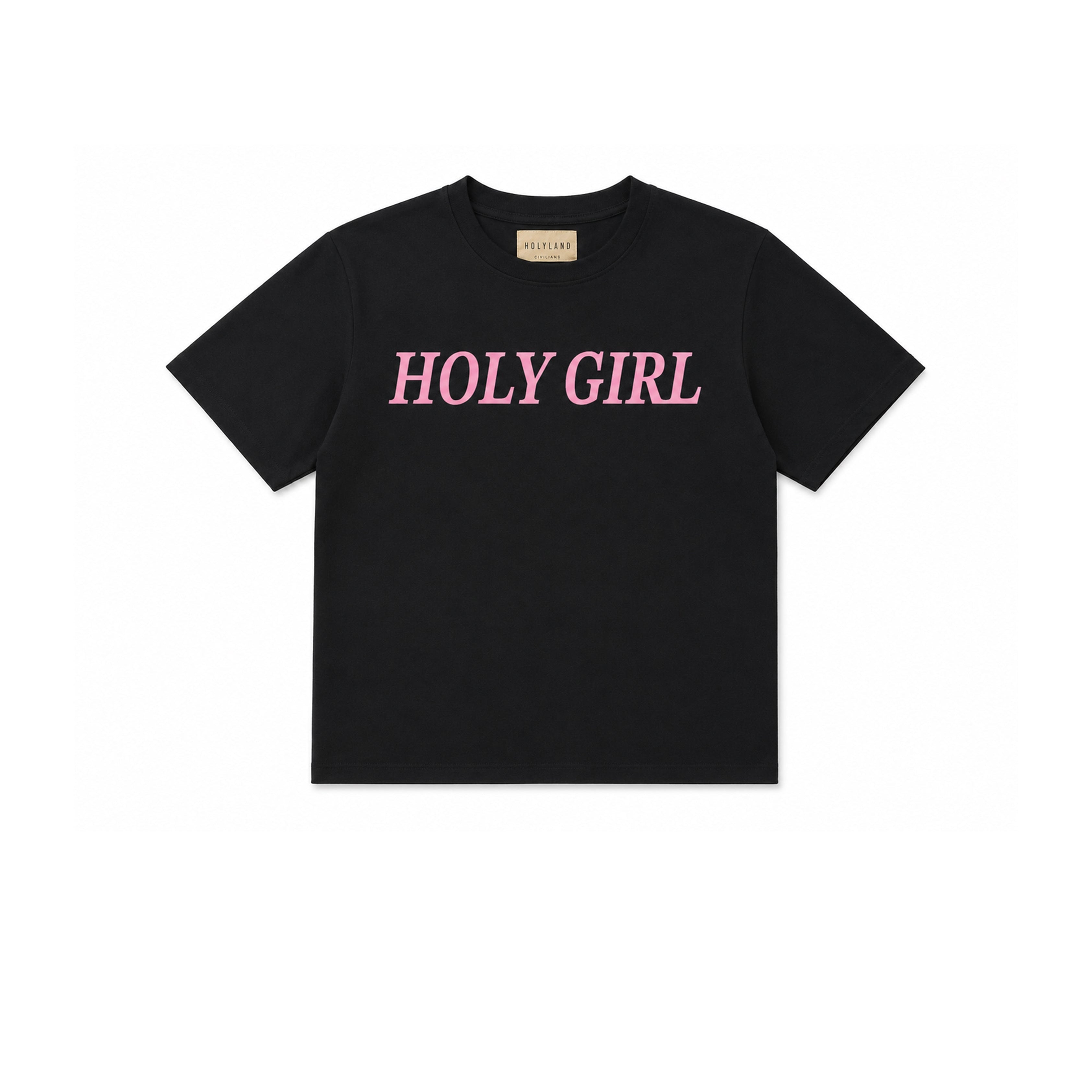 HOLY GIRL CROP T HOLYLAND CIVILIANS IL