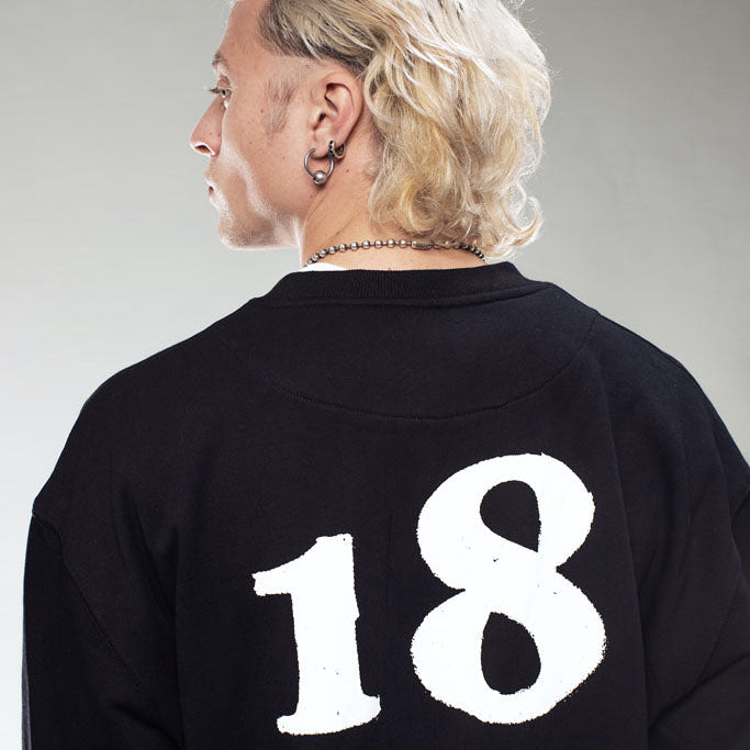 EIGHTEEN TERRY CREWNECK HOLYLAND CIVILIANS