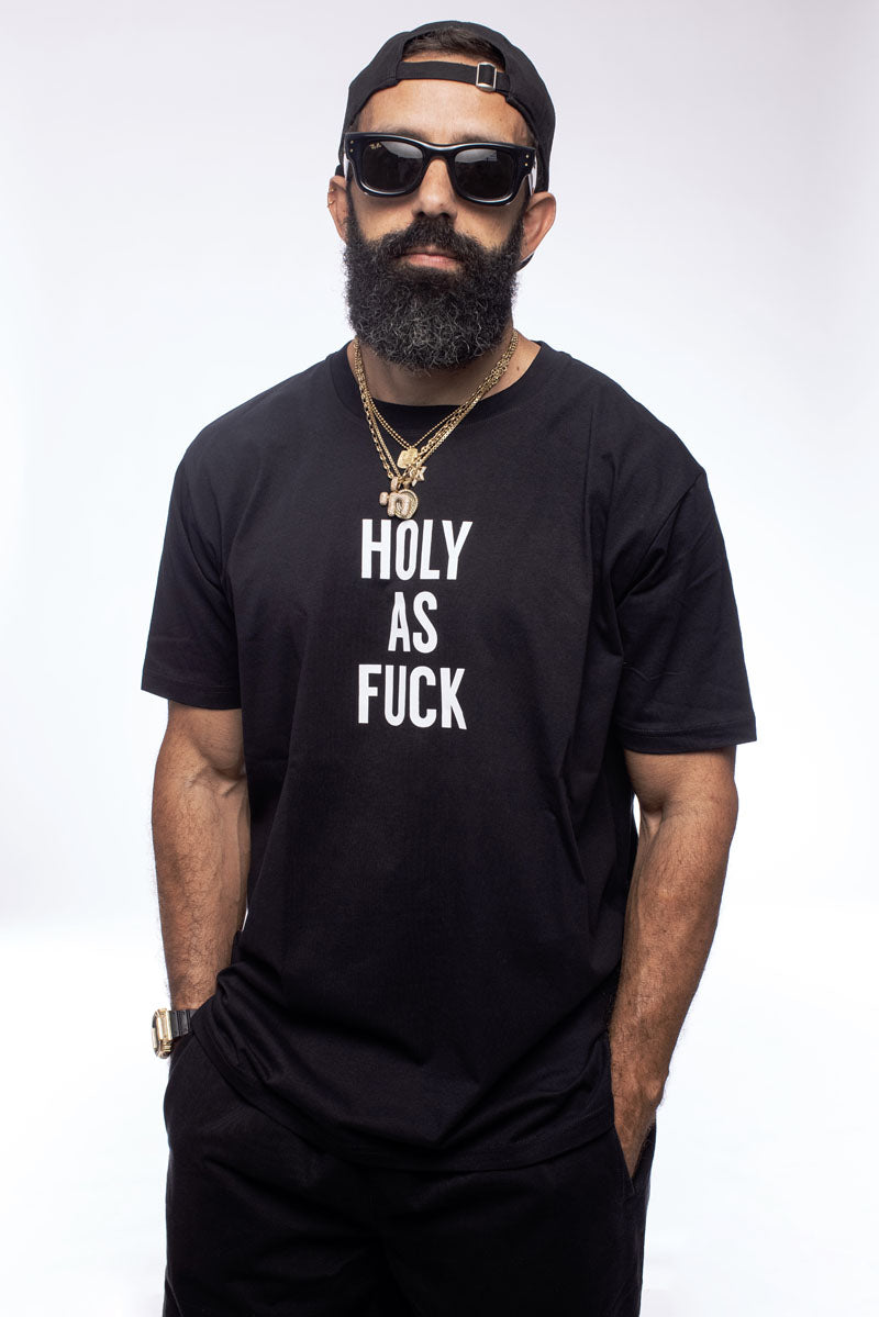 HOLY AS FUCK CLASSIC FIT T-SHIRT HOLYLAND CIVILIANS IL
