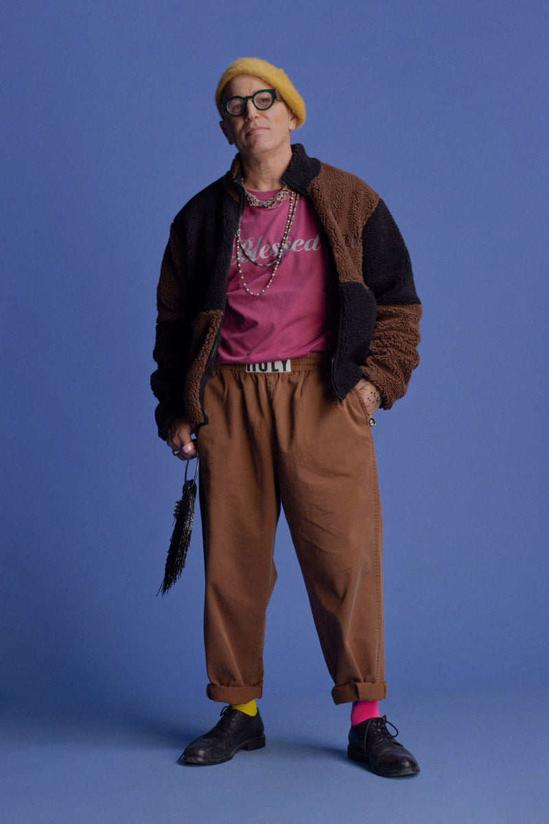 HOLYLAND REVERSIBLE SHERPA JACKET HOLYLAND CIVILIANS IL