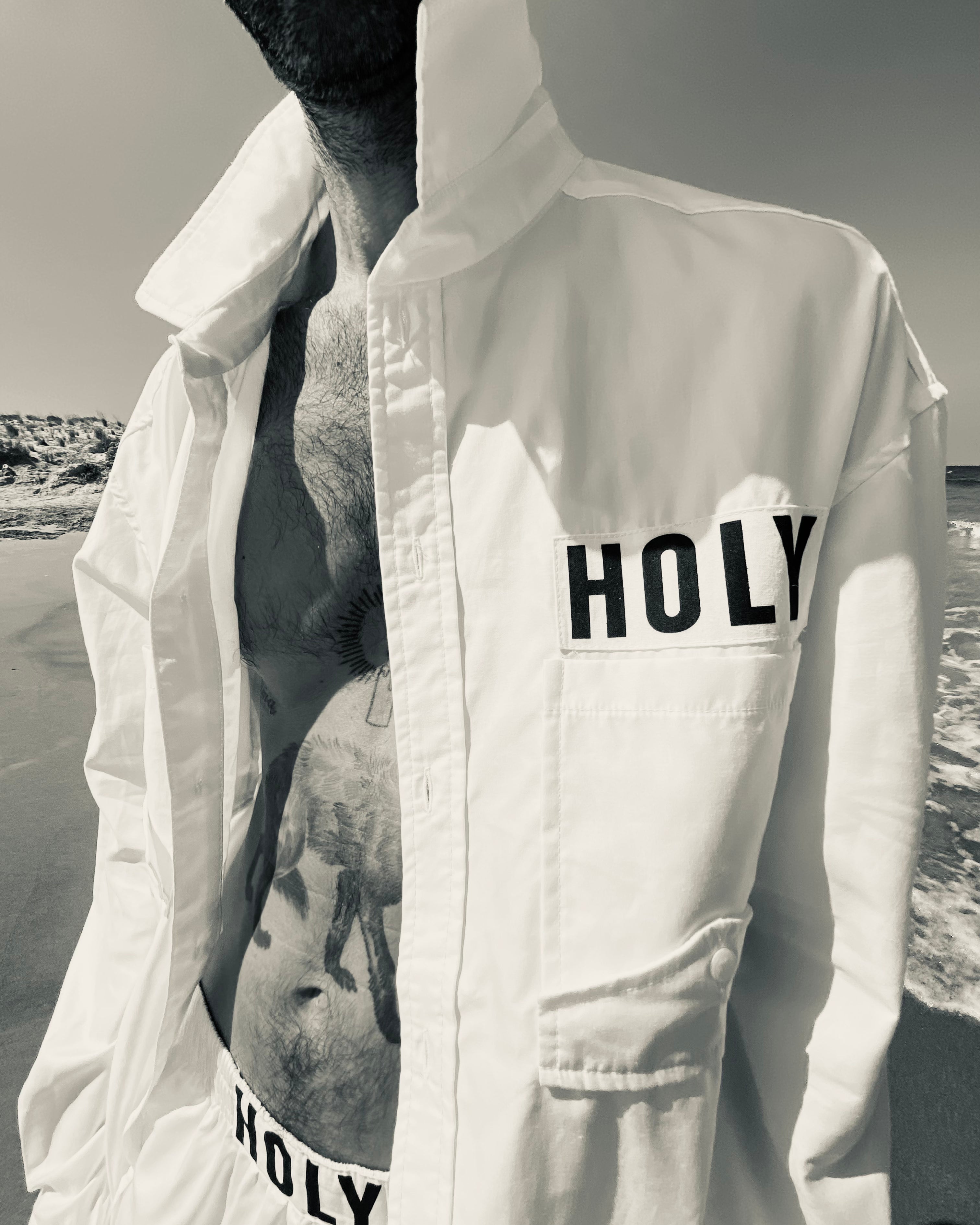 RITUAL COTTON LS BUTTON-DOWN SHIRT HOLYLAND CIVILIANS IL