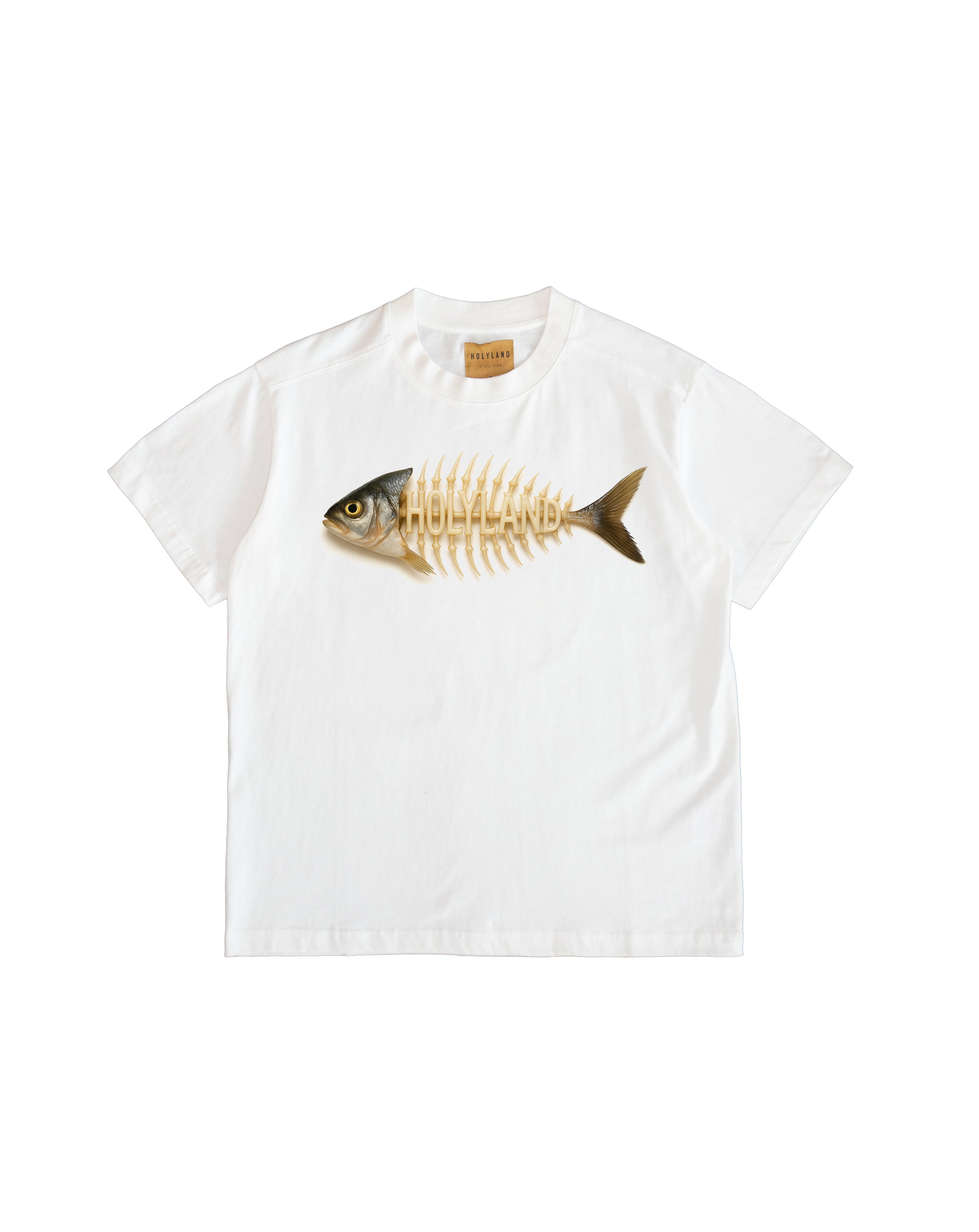 HOLYLAND FISHBONE T-SHIRT HOLYLAND CIVILIANS IL