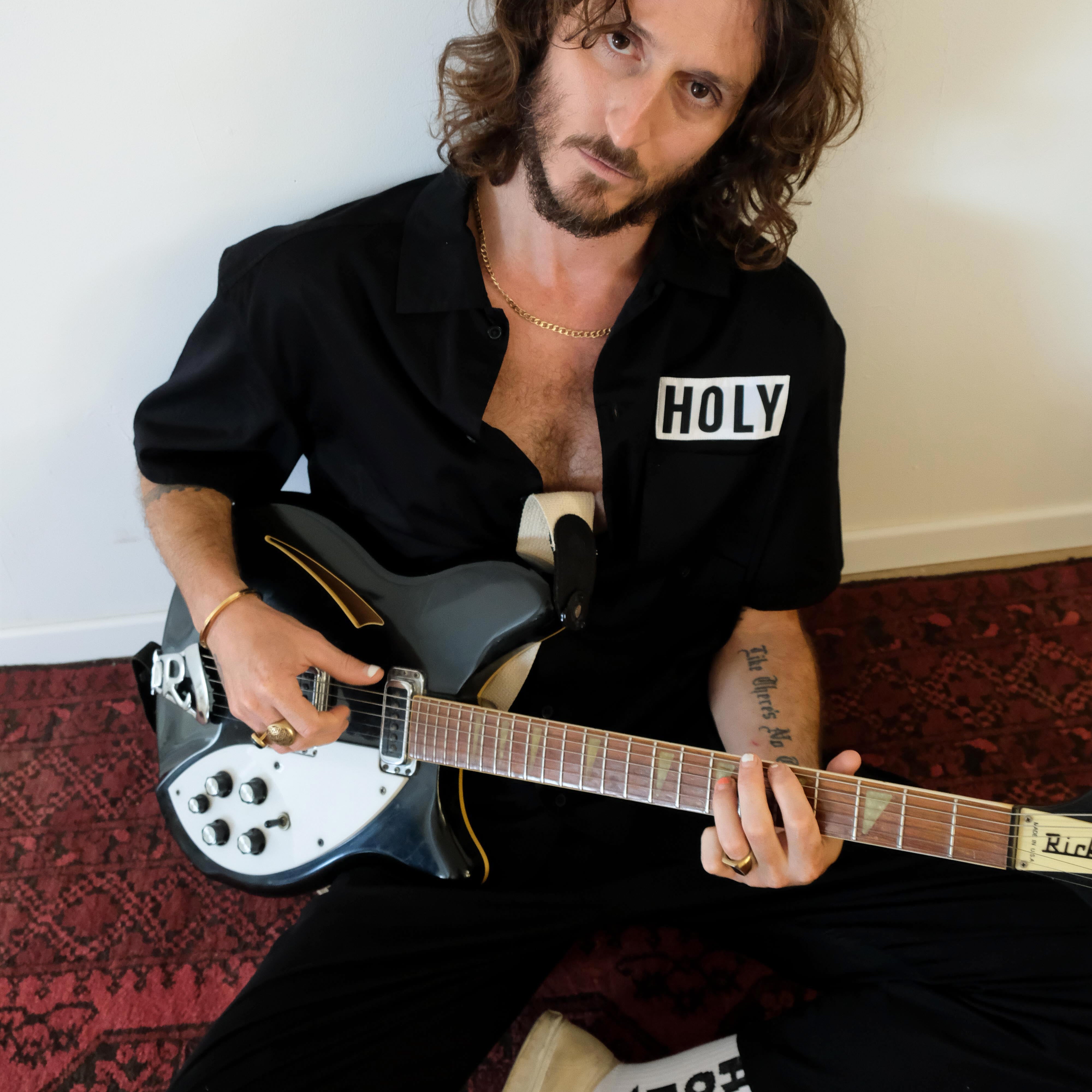 RITUAL COTTON BUTTON-DOWN SHIRT HOLYLAND CIVILIANS IL