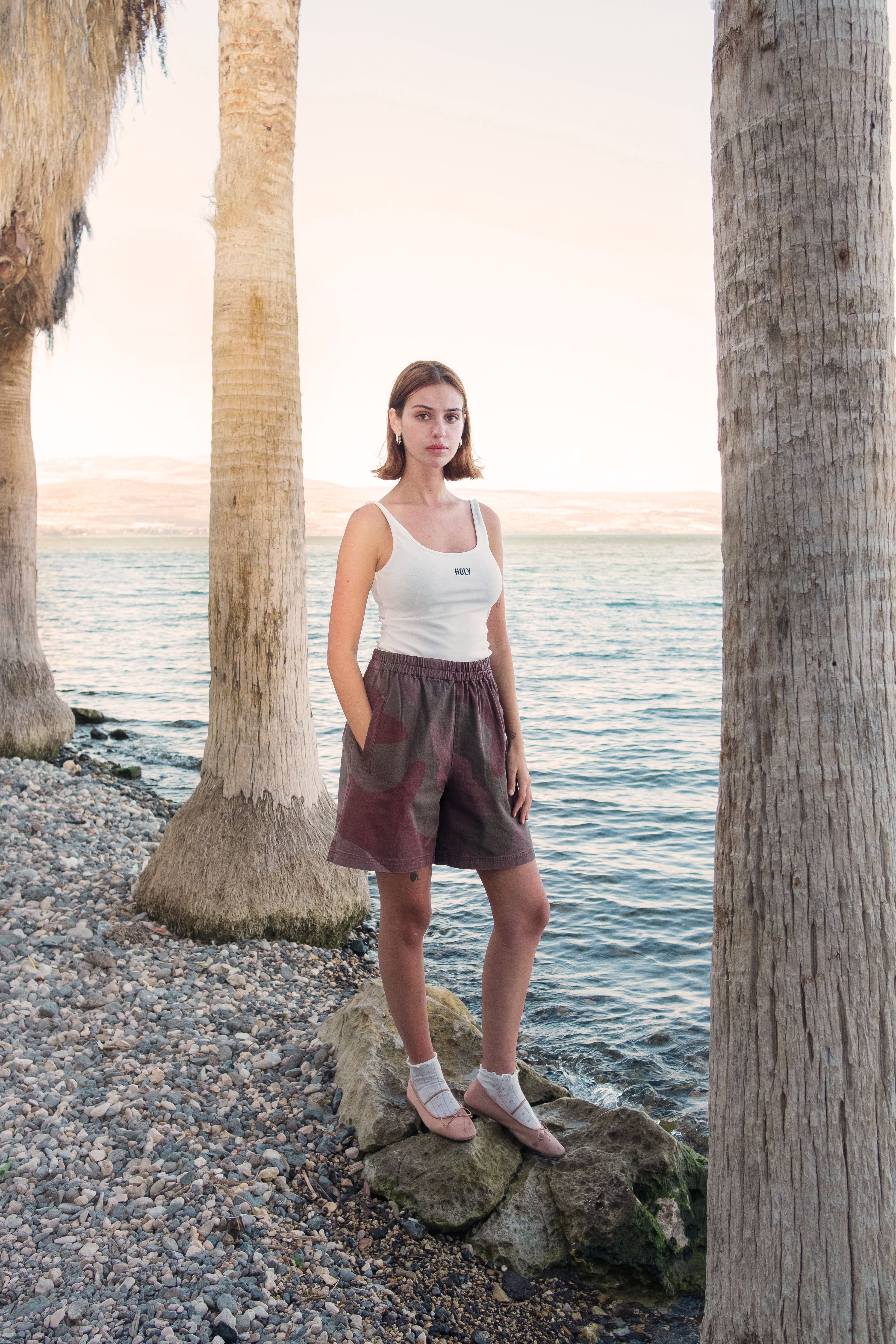 CAMO DRILL SHORTS HOLYLAND CIVILIANS