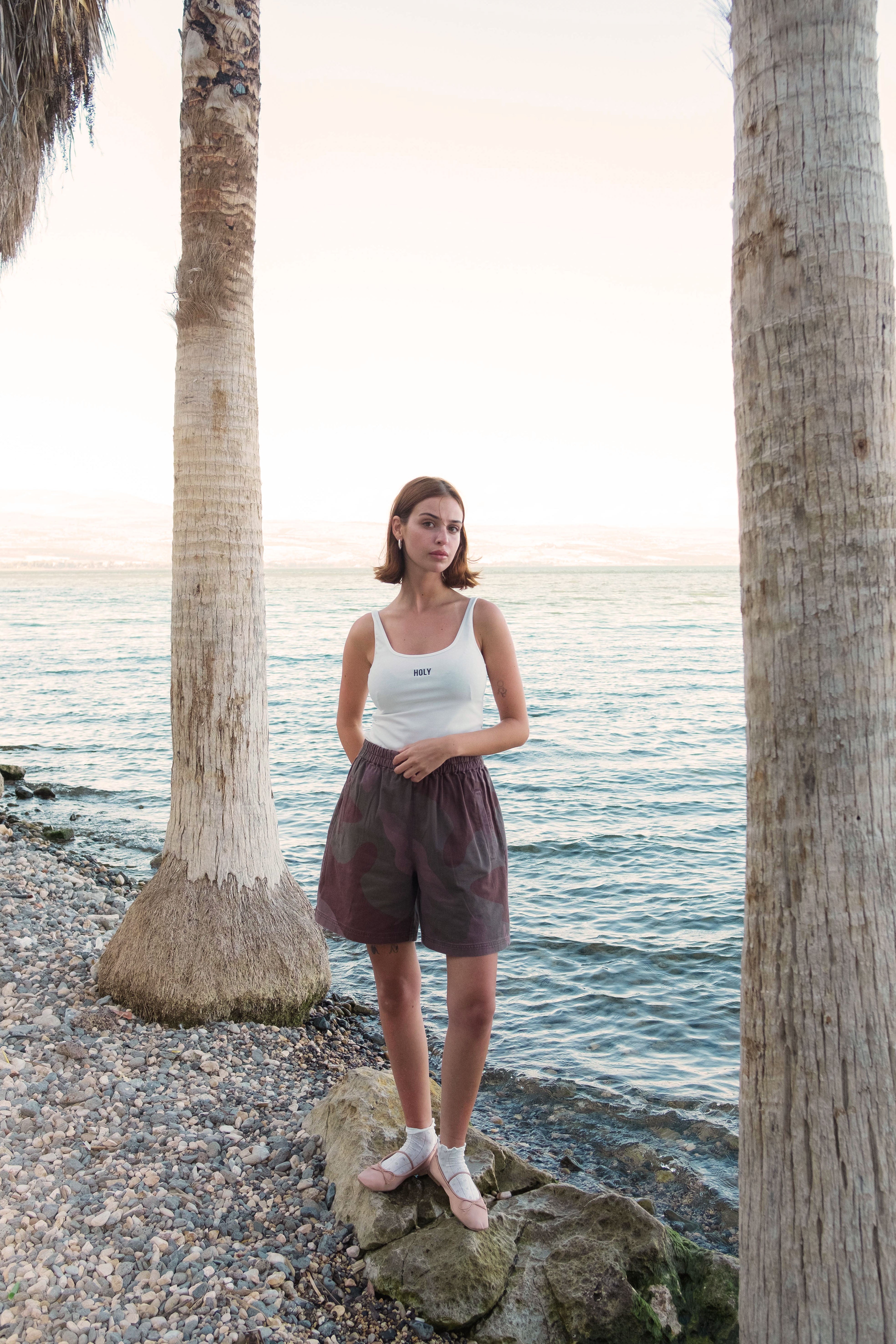 CAMO DRILL SHORTS HOLYLAND CIVILIANS