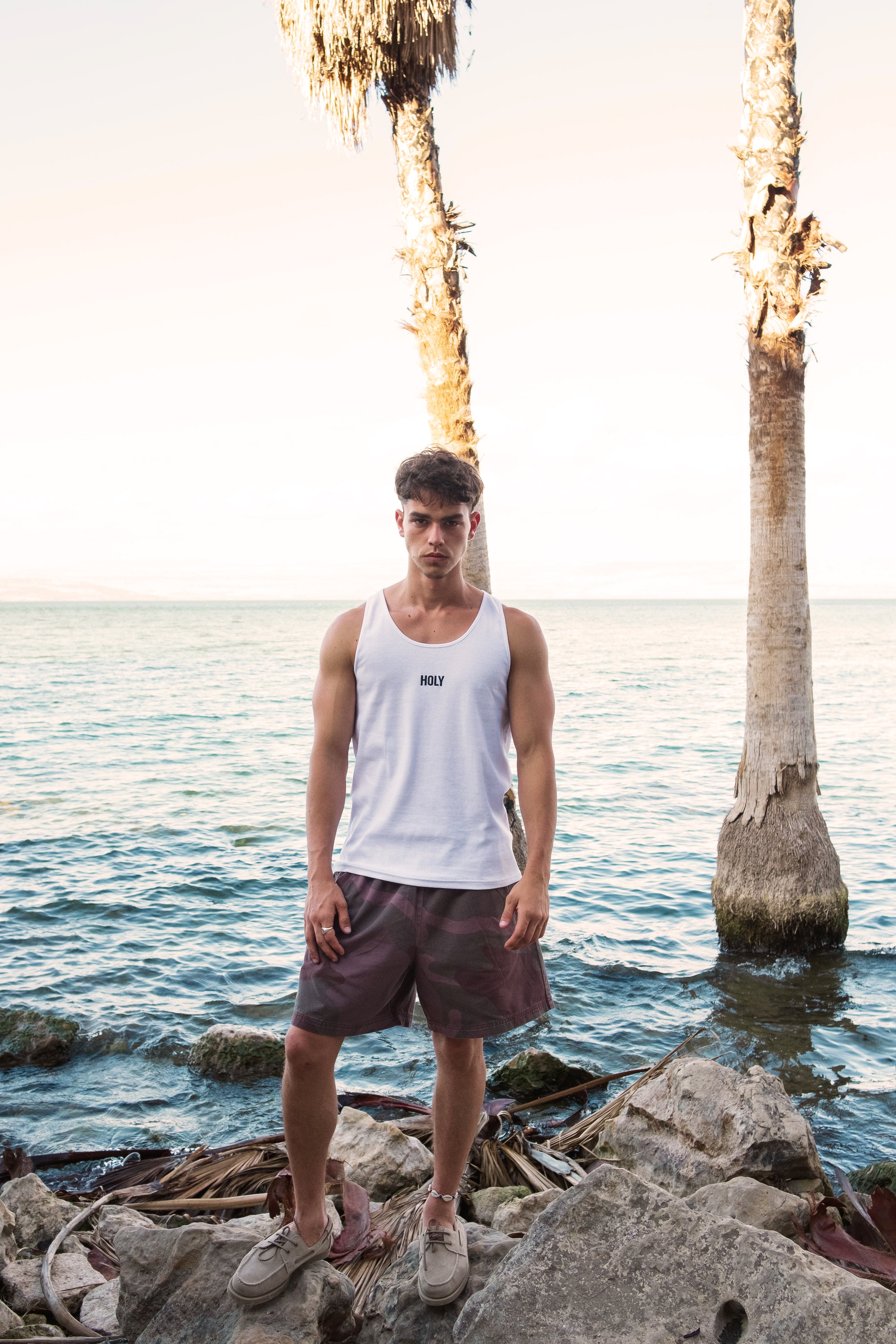 CAMO DRILL SHORTS HOLYLAND CIVILIANS