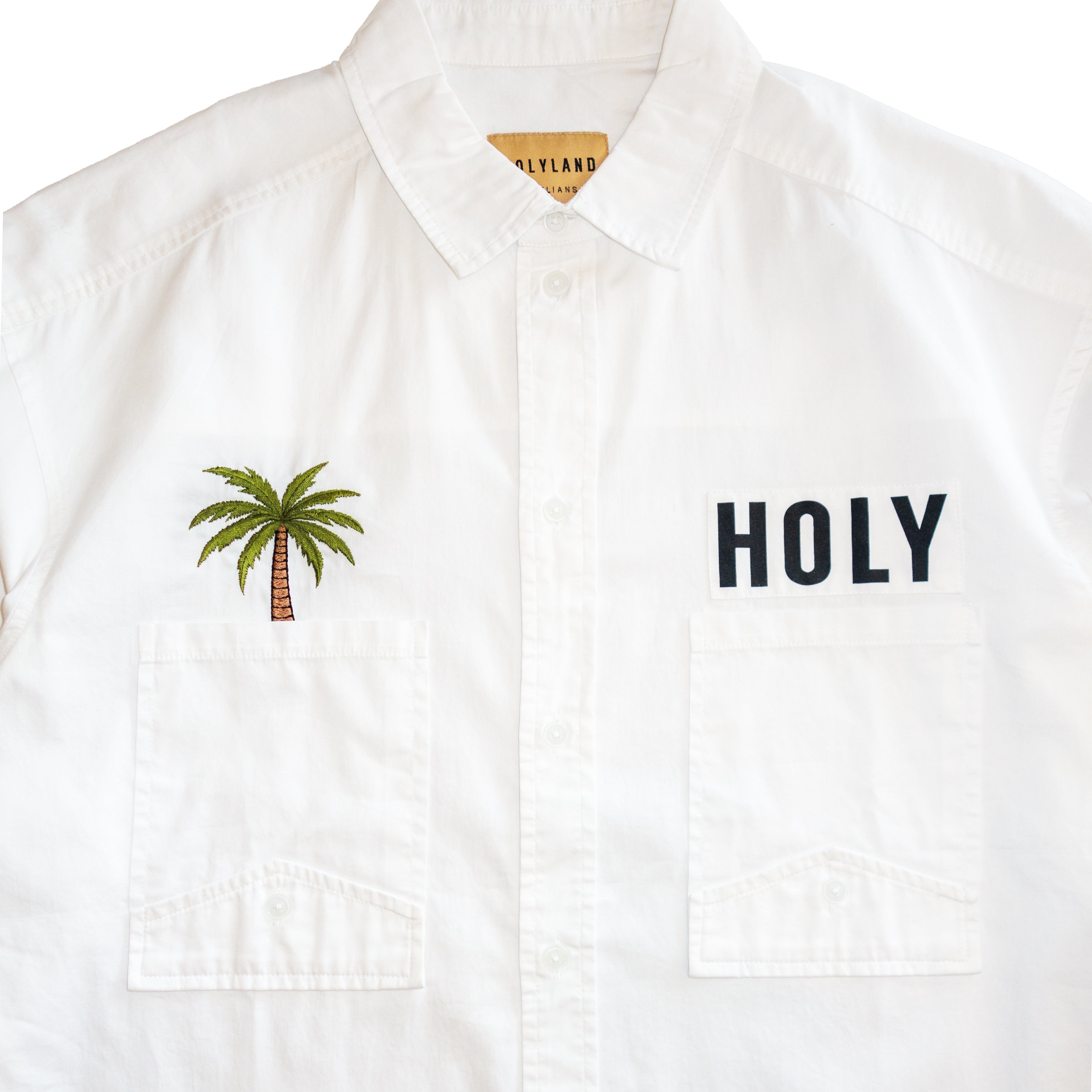 RITUAL PALM LS BUTTON-DOWN SHIRT HOLYLAND CIVILIANS IL