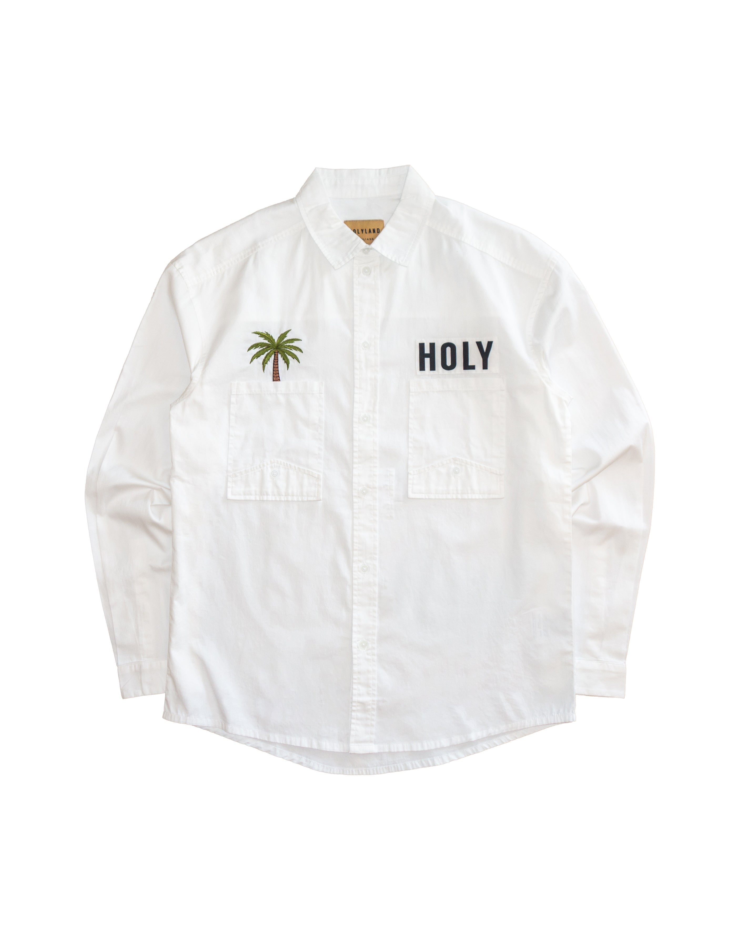 RITUAL PALM LS BUTTON-DOWN SHIRT HOLYLAND CIVILIANS IL