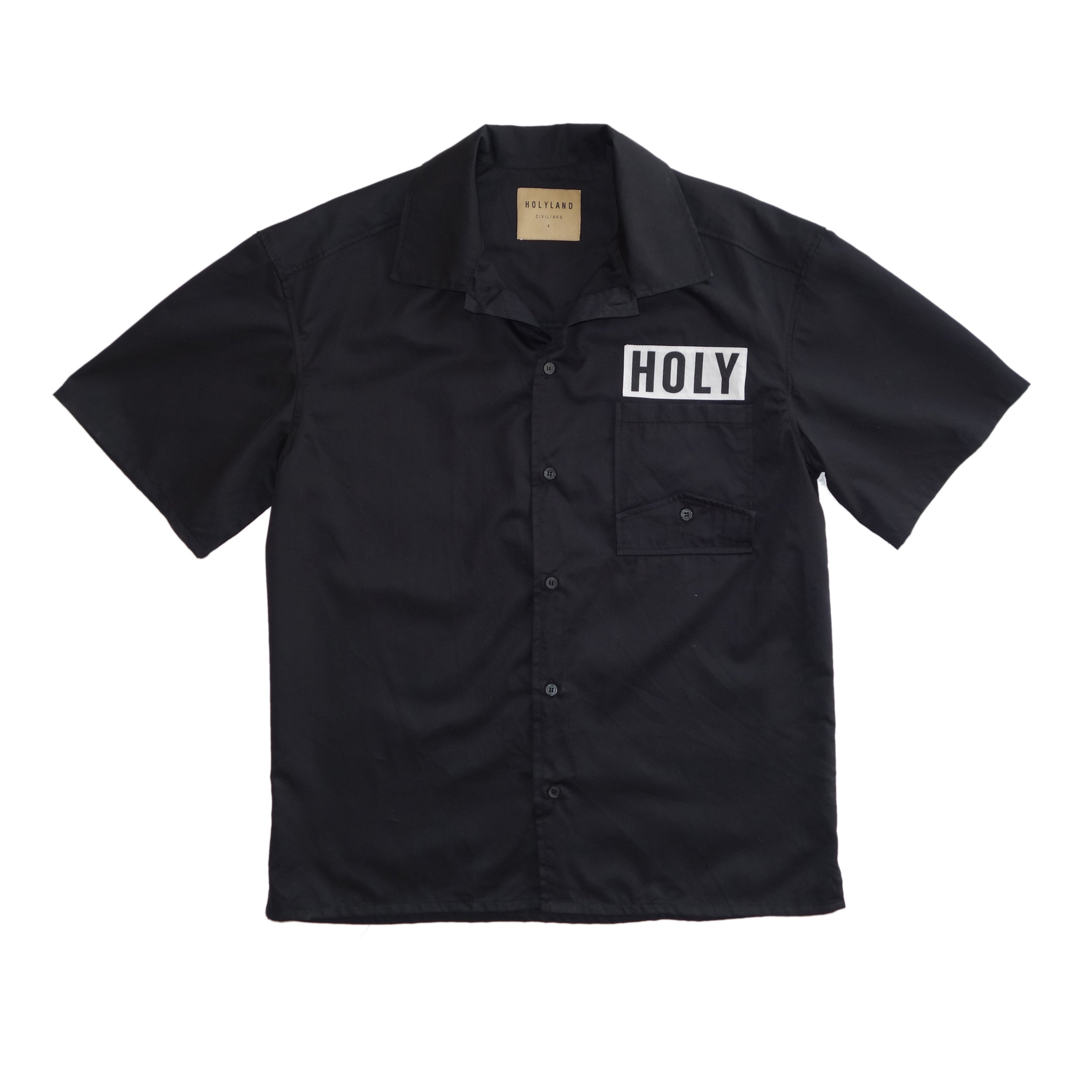 RITUAL COTTON BUTTON-DOWN SHIRT HOLYLAND CIVILIANS IL