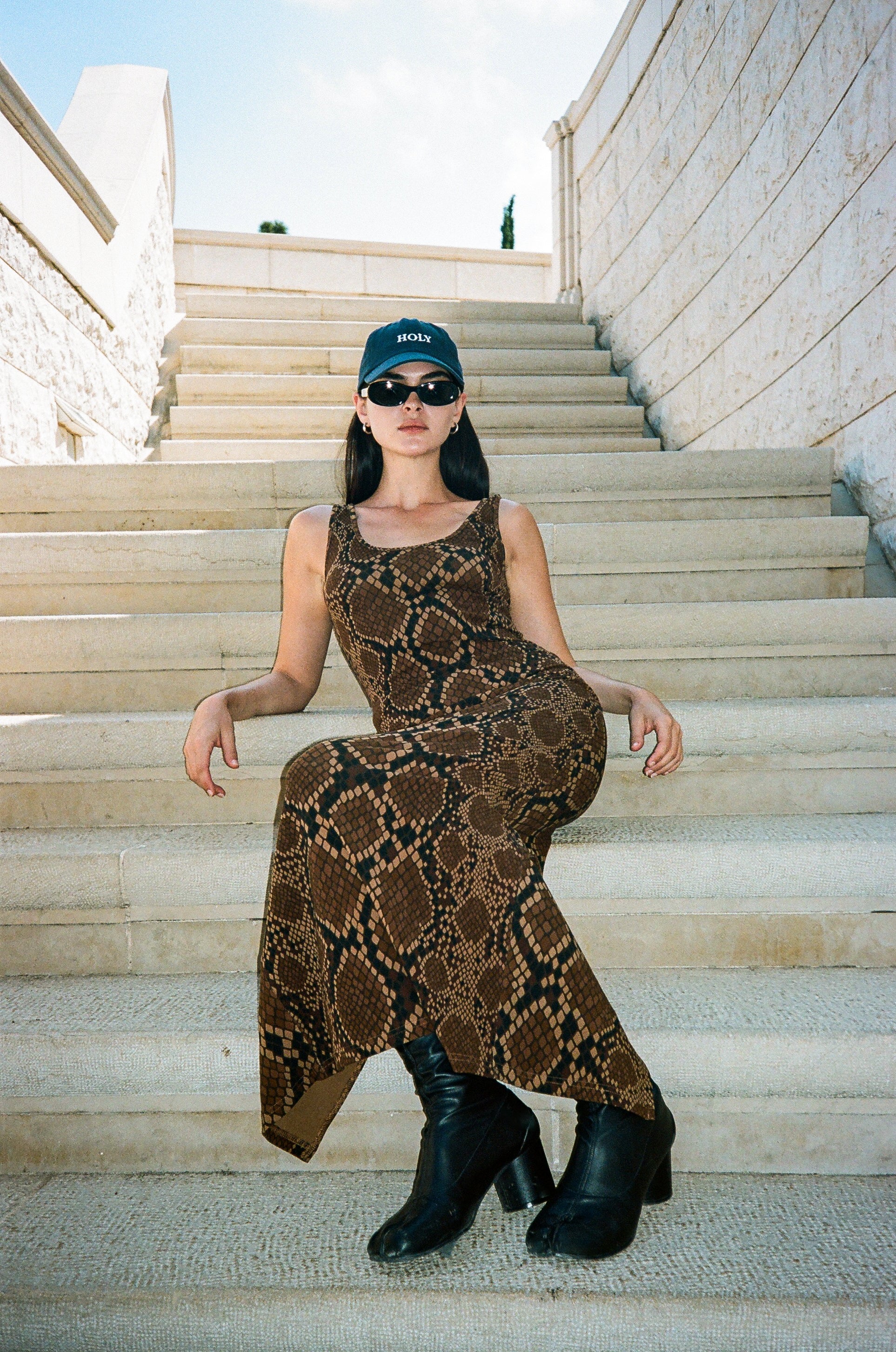 SNAKE RIB DRESS HOLYLAND CIVILIANS