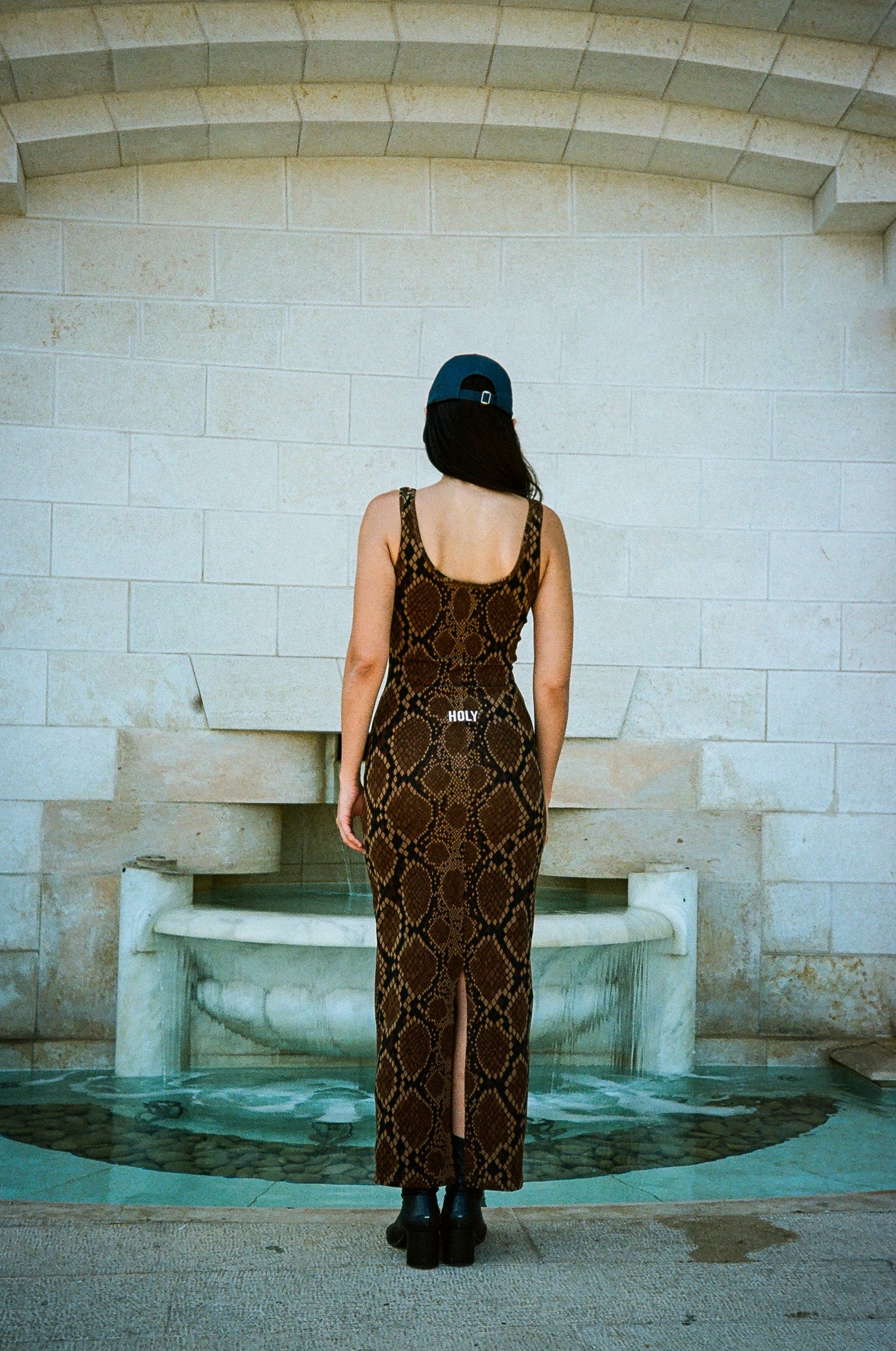 SNAKE RIB DRESS HOLYLAND CIVILIANS