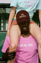 LICK ME T-SHIRT GOLDA
