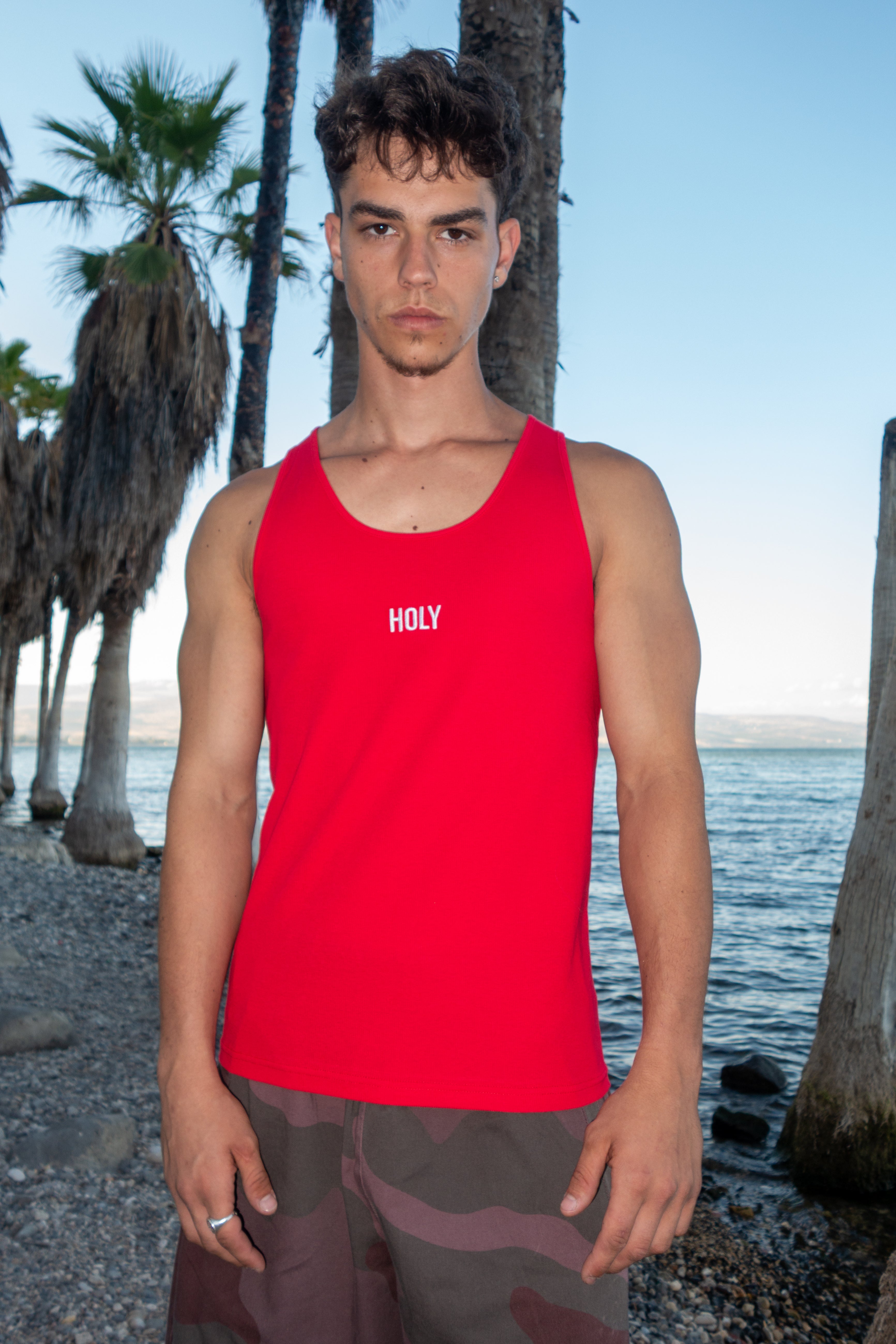 HOLY UNISEX RIB TANK HOLYLAND CIVILIANS IL