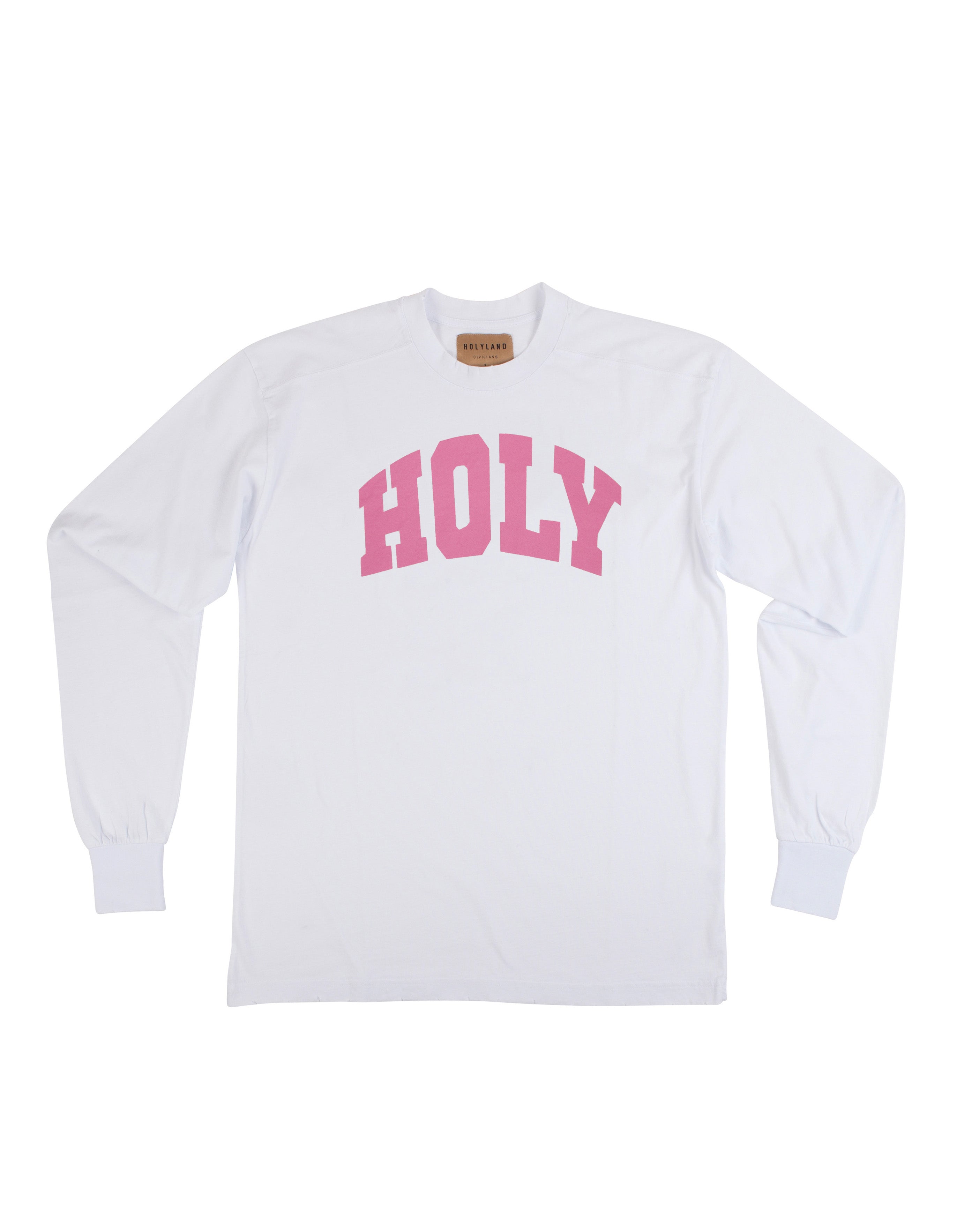 HOLY UNIVERSITY LONG SLEEVE T HOLYLAND CIVILIANS IL