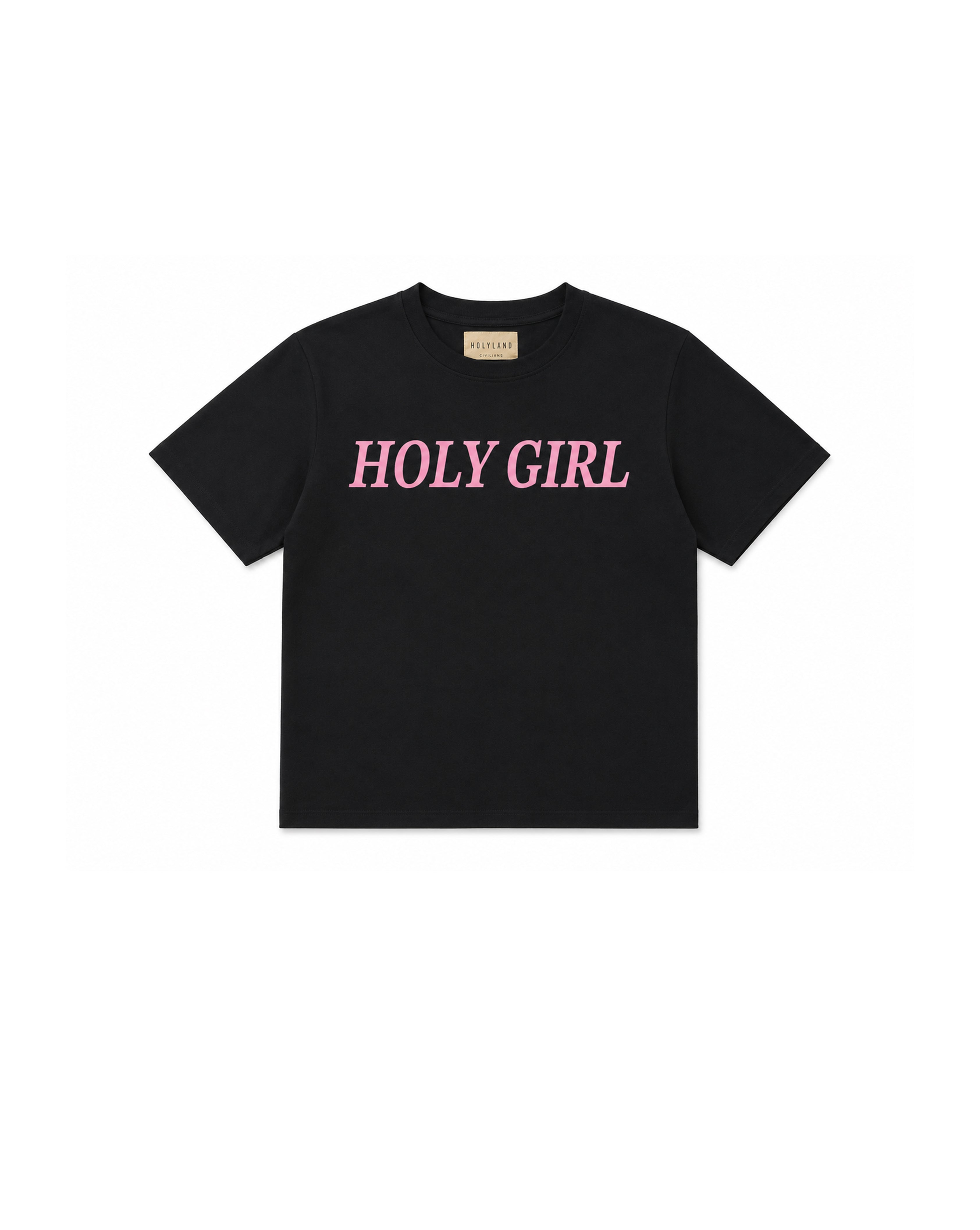 HOLY GIRL CROP T HOLYLAND CIVILIANS IL