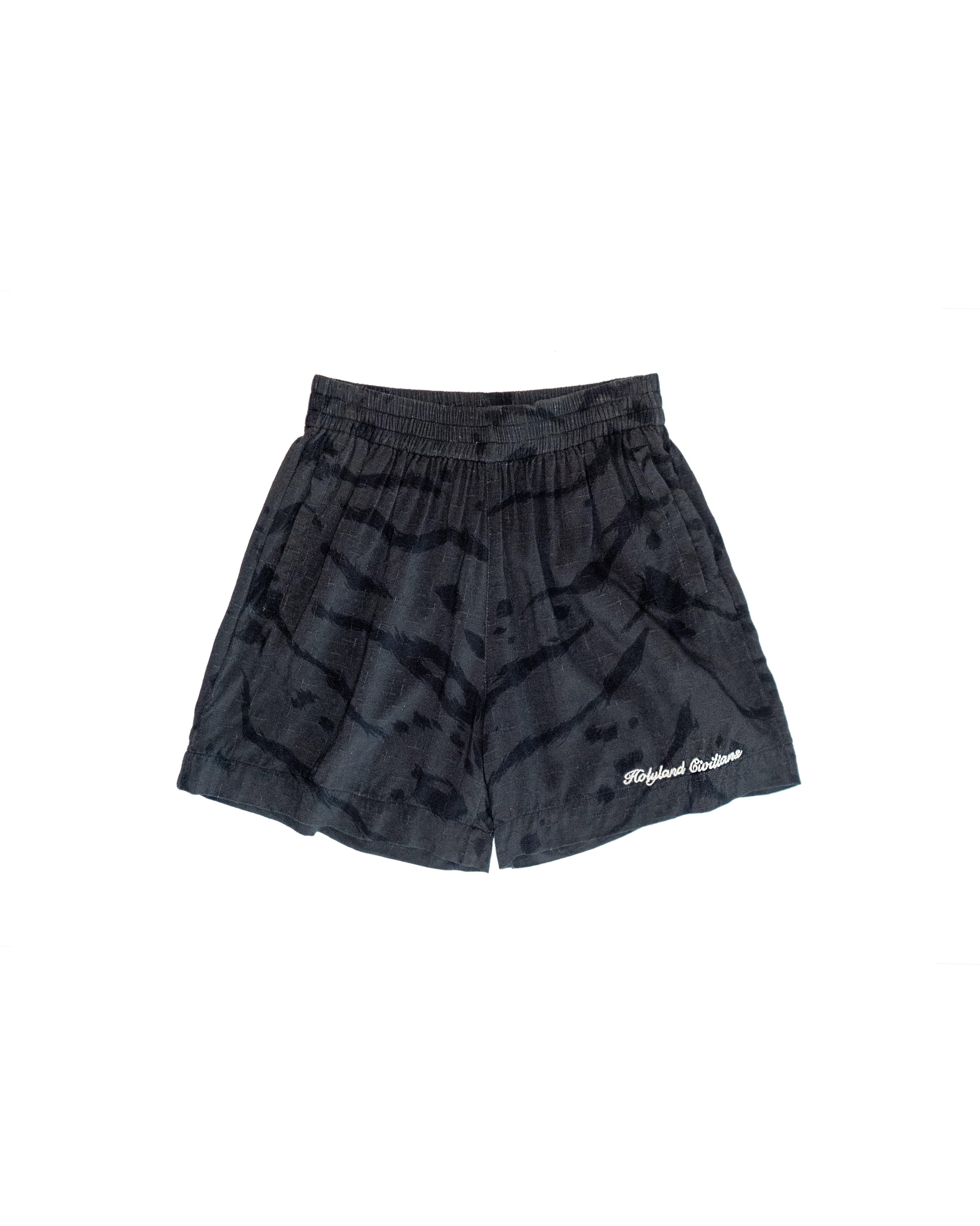 HYENA RESORT SHORTS BLACK HOLYLAND CIVILIANS