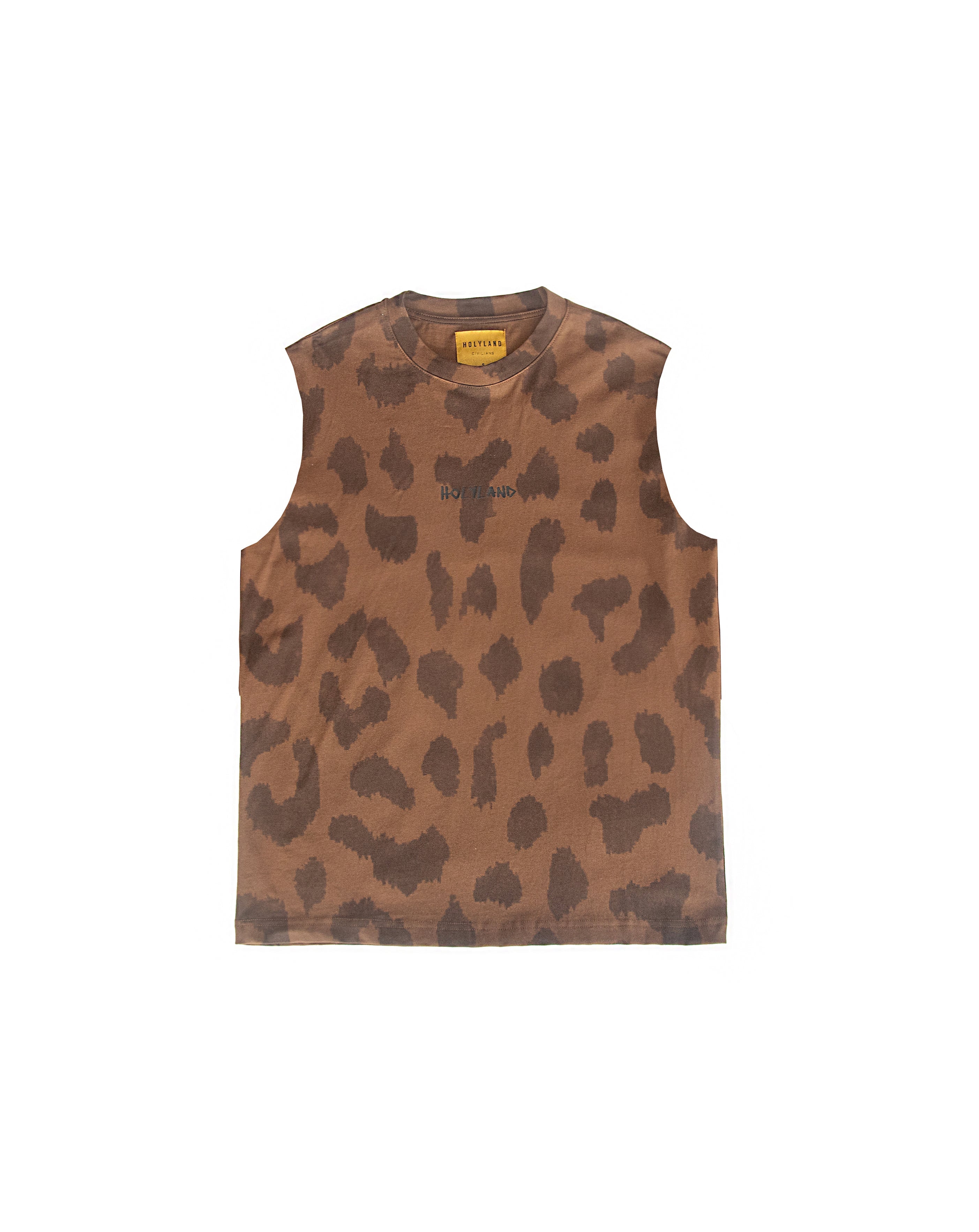 LEO MUSCLE TANK HOLYLAND CIVILIANS IL