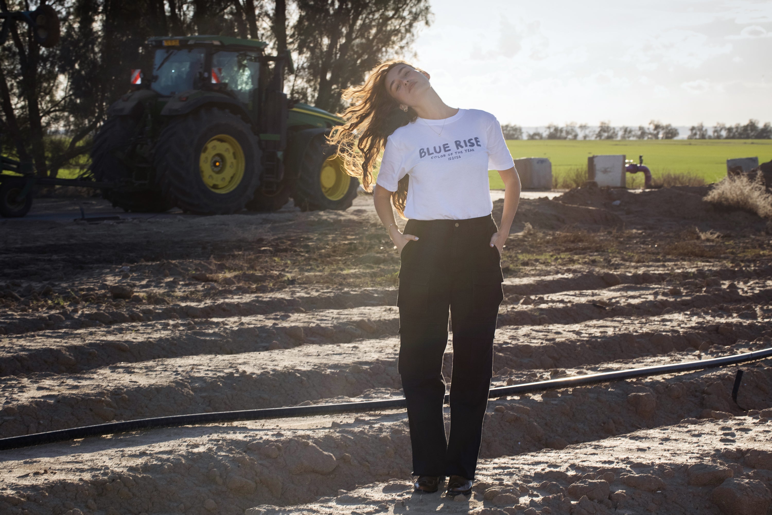 BLUE RISE T-SHIRT HOLYLAND CIVILIANS IL