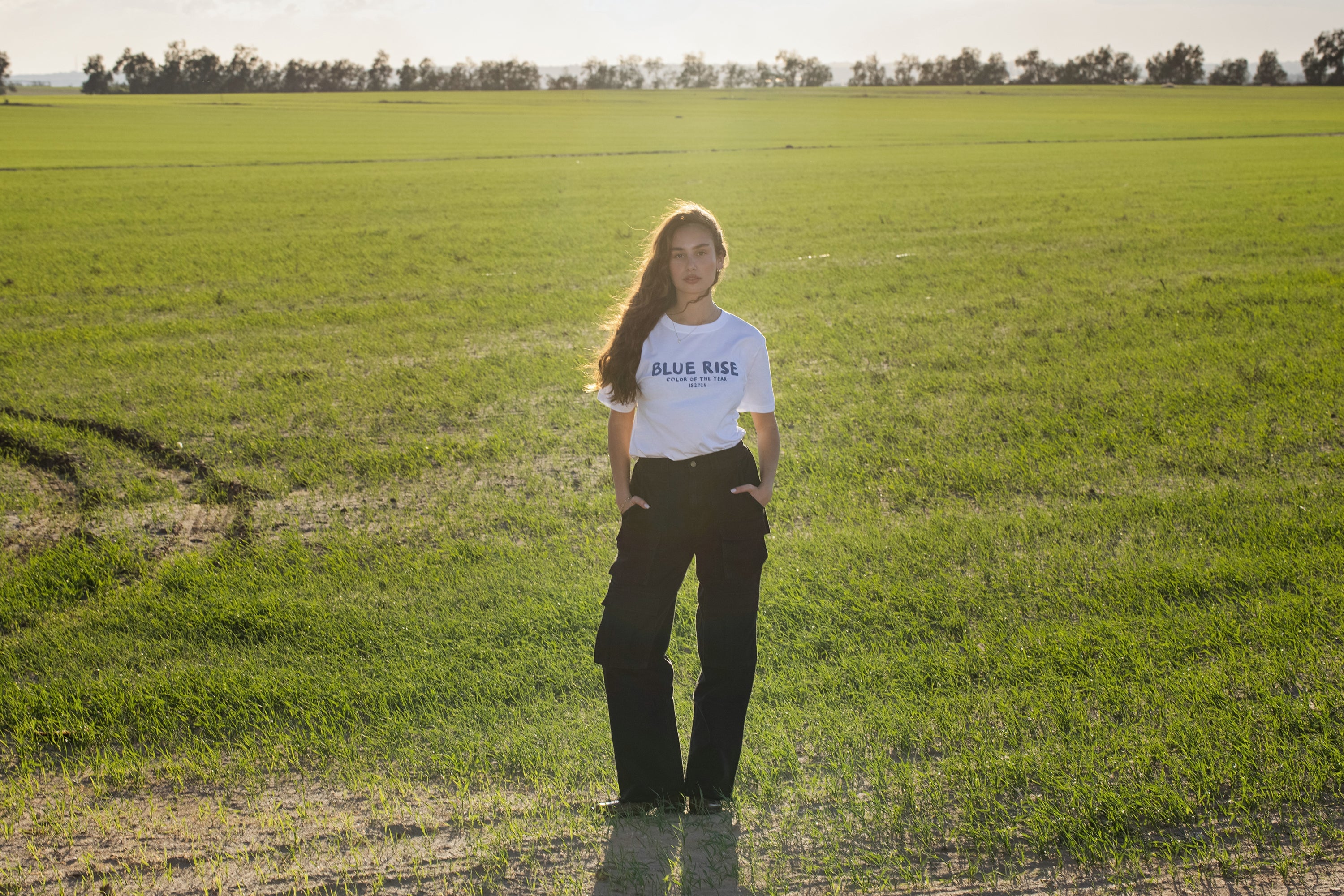 BLUE RISE T-SHIRT HOLYLAND CIVILIANS IL