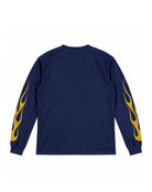 FLAME NAVY LONG SLEEVE T HOLYLAND CIVILIANS