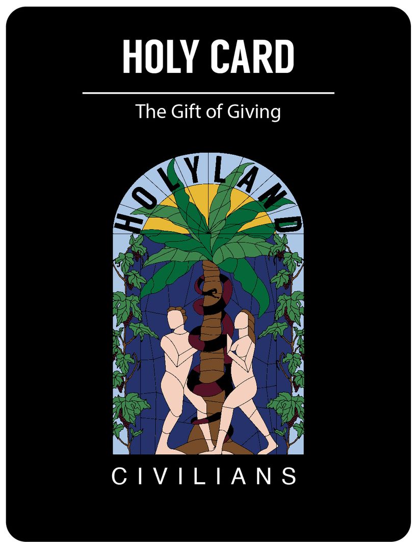 HOLY CARD Gift card HOLYLAND CIVILIANS
