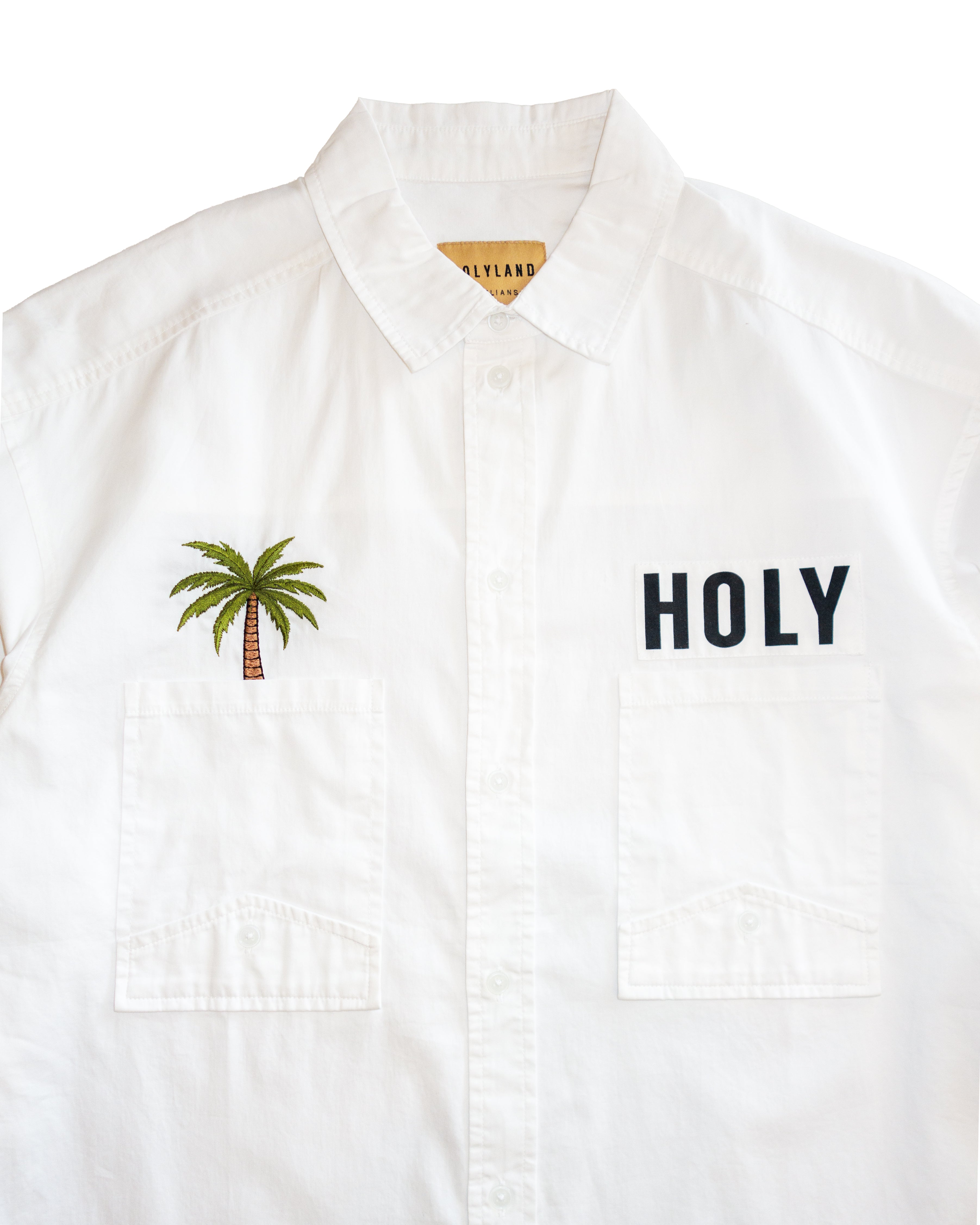 RITUAL PALM LS BUTTON-DOWN SHIRT HOLYLAND CIVILIANS IL