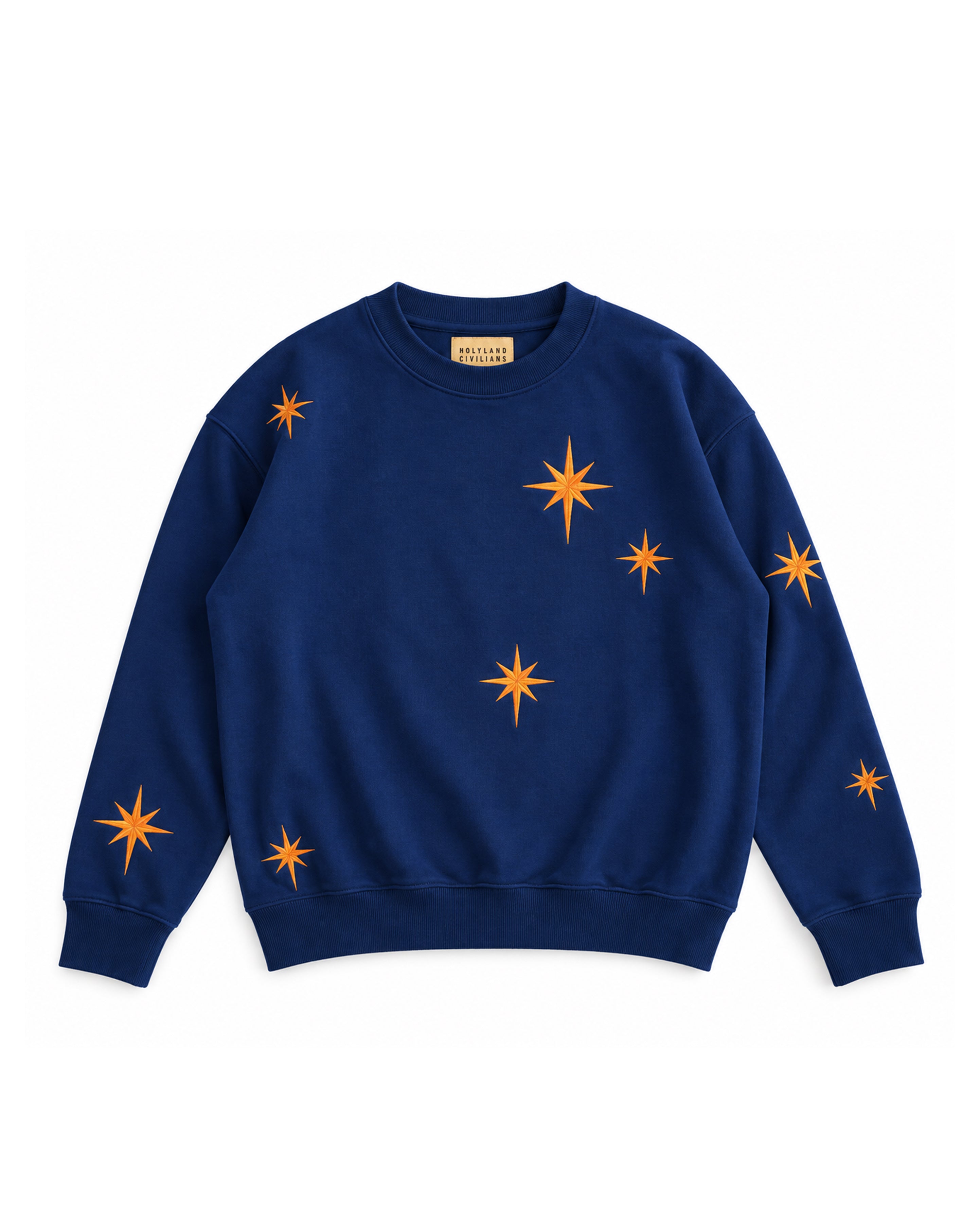 STARS TERRY CREWNECK HOLYLAND CIVILIANS