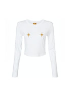 GOLD STAR RIB LONG SLEEVE HOLYLAND CIVILIANS